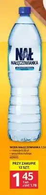 Selgros Woda Nałęczowianka niegazowana oferta