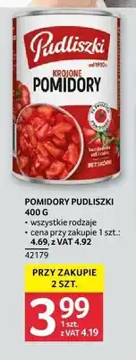 Selgros Pomidory krojone Pudliszki oferta