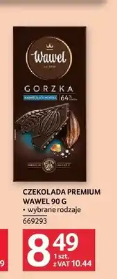 Selgros Czekolada Premium Wawel Gorzka oferta