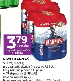 Stokrotka Piwo Harnaś Jasne Pełne 4-pak oferta