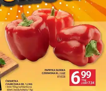 Selgros Papryka słodka czerwona oferta