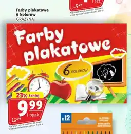 Prim Market Farby plakatowe 6 kolorów Grażyna oferta
