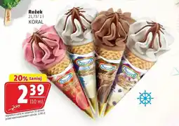 Prim Market Lody Koral Rożek truskawkowy oferta