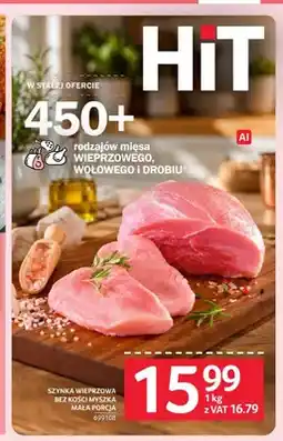 Selgros Szynka wieprzowa bez kości myszka mała porcja oferta
