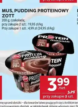 Stokrotka Pudding proteinowy Zott oferta