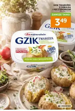 Stokrotka Gzik twarożek z cebulką i szczypiorkiem Jana oferta