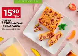 Stokrotka Ciasto z truskawkami i rabarbarem Janczewscy oferta