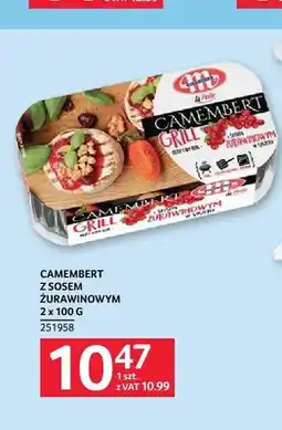 Selgros Ser Camembert na grill z sosem żurawinowym La Polle oferta