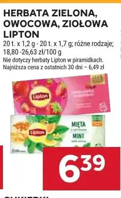 Stokrotka Herbata zielona Lipton Citrus oferta