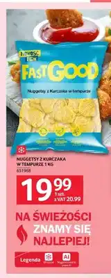 Selgros Nuggetsy z kurczaka w tempurze Fast Good oferta