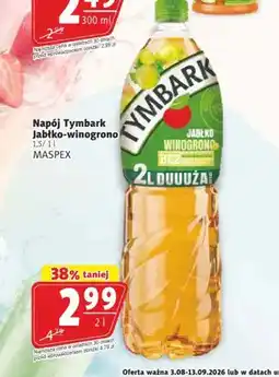Prim Market Napój Tymbark Jabłko-winogrono oferta