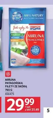 Selgros Miruna patagońska filety ze skórą Abramczyk oferta