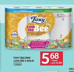 Selgros Ręcznik papierowy Foxy Love Bee 3-pak oferta