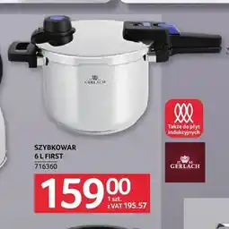 Selgros Szybkowar 6 l Gerlach First oferta