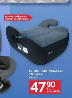 Selgros Fotelik podstawka I-Size oferta