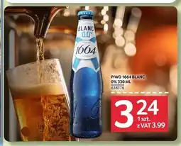 Selgros Piwo bezalkoholowe 1664 Blanc oferta