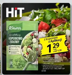 Selgros Sos sałatkowy Knorr oferta
