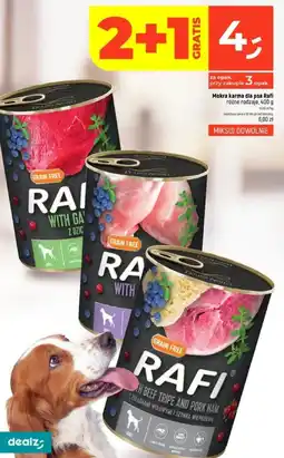 Dealz Mokra karma dla psa Rafi oferta