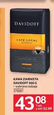 Selgros Kawa ziarnista Davidoff Café Crème Elegant oferta
