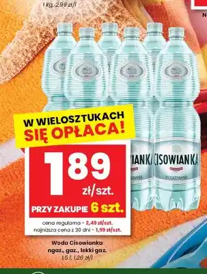 Woda gazowana Cisowianka