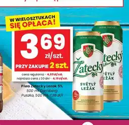 EMMA market Piwo Žatecký Světlý Ležák oferta