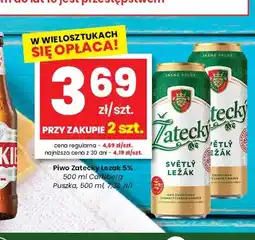 EMMA market Piwo Zatecky Lezak oferta