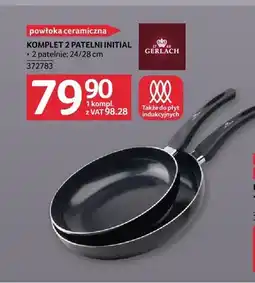 Selgros Komplet 2 patelni Gerlach Initial oferta