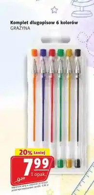 Prim Market Komplet długopisów 6 kolorów Grażyna oferta