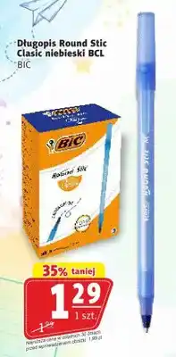 Prim Market Długopis Round Stic Clasic niebieski BCL BIC oferta