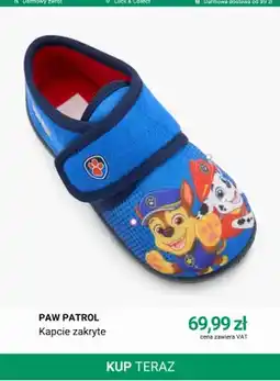 Deichmann Kapcie zakryte Paw Patrol oferta