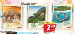 Prim Market Brulion Herlitz na spirali A5 100 kartek kratka oferta