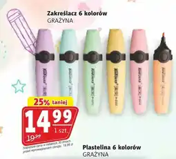 Prim Market Zakreślacze 6 kolorów Grażyna oferta