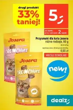 Dealz Przysmaki dla kota Josera oferta