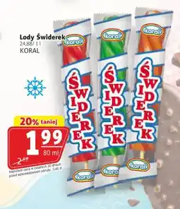Prim Market Lody Koral Świderek oferta