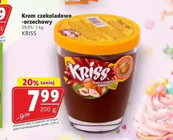 Krem czekoladowo-orzechowy Kriss