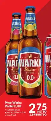 Makro Piwo bezalkoholowe Warka Radler Grejpfrut z pomarańczą oferta
