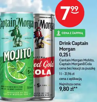 Żabka Drink Captain Morgan oferta