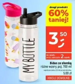 Dealz Bidon ze słomką oferta