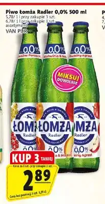 Prim Market Piwo bezalkoholowe Łomża Radler Kwaśna Porzeczka oferta