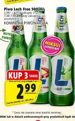 Prim Market Piwo bezalkoholowe Lech Free Granat i Acai oferta
