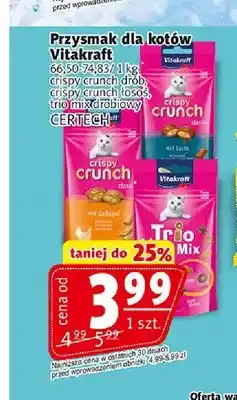 Prim Market Przysmak dla kotów Vitakraft Crispy Crunch drób oferta