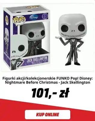 Figurki akcji/kolekcjonerskie FUNKO Pop! Disney: Nightmare Before Christmas - Jack Skellington