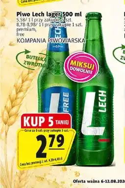 Prim Market Piwo bezalkoholowe Lech Free oferta