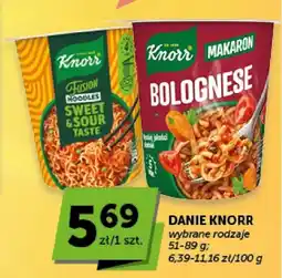 ABC Danie instant Knorr Fusion Noodles Sweet & Sour Taste oferta