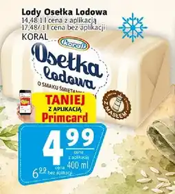Prim Market Lody Osełka Lodowa Koral oferta