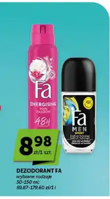 ABC Dezodorant Fa Energising Pink Passion oferta
