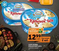 ABC Lody o smaku śmietankowym Koral Kolorowe Lato oferta
