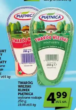 ABC Twaróg Wiejski klinek Piątnica tłusty oferta