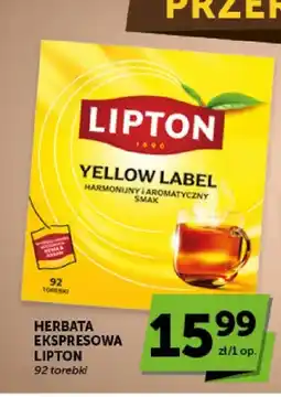 ABC Herbata ekspresowa Lipton Yellow Label oferta