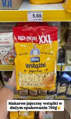 Dino Makaron jajeczny wstążki Abak oferta